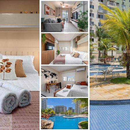 2 Quartos Com Varanda A 300M Riocentro Wi-Fi 120Mbps E Cozinha Completa - Condominio Com Piscina, Estacionamento, Portaria 24H E Parquinho Infantil - Apartamento Indicado Para Grupos, Hospedes A Trabalho E Criancas Río de Janeiro Exterior foto