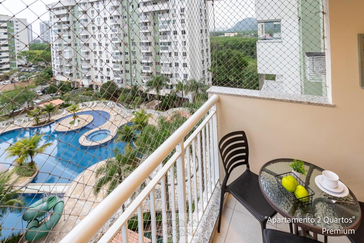 2 Quartos Com Varanda A 300M Riocentro Wi-Fi 120Mbps E Cozinha Completa - Condominio Com Piscina, Estacionamento, Portaria 24H E Parquinho Infantil - Apartamento Indicado Para Grupos, Hospedes A Trabalho E Criancas Río de Janeiro Exterior foto