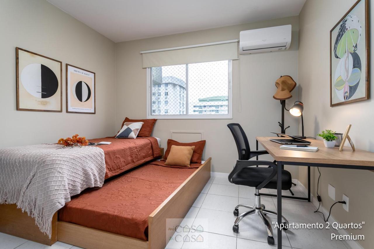 2 Quartos Com Varanda A 300M Riocentro Wi-Fi 120Mbps E Cozinha Completa - Condominio Com Piscina, Estacionamento, Portaria 24H E Parquinho Infantil - Apartamento Indicado Para Grupos, Hospedes A Trabalho E Criancas Río de Janeiro Exterior foto