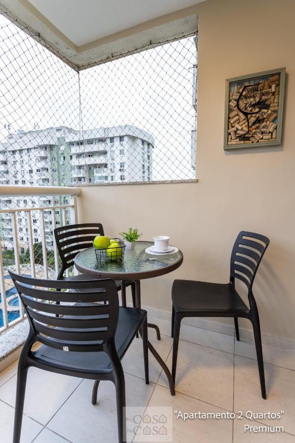 2 Quartos Com Varanda A 300M Riocentro Wi-Fi 120Mbps E Cozinha Completa - Condominio Com Piscina, Estacionamento, Portaria 24H E Parquinho Infantil - Apartamento Indicado Para Grupos, Hospedes A Trabalho E Criancas Río de Janeiro Exterior foto