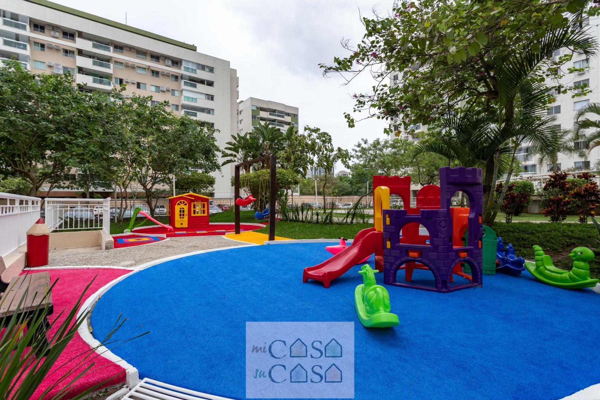 2 Quartos Com Varanda A 300M Riocentro Wi-Fi 120Mbps E Cozinha Completa - Condominio Com Piscina, Estacionamento, Portaria 24H E Parquinho Infantil - Apartamento Indicado Para Grupos, Hospedes A Trabalho E Criancas Río de Janeiro Exterior foto
