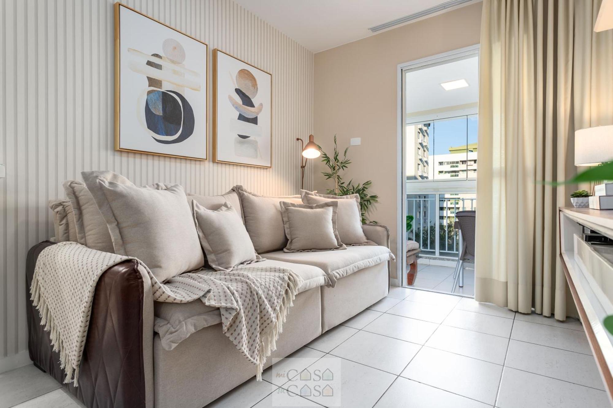 2 Quartos Com Varanda A 300M Riocentro Wi-Fi 120Mbps E Cozinha Completa - Condominio Com Piscina, Estacionamento, Portaria 24H E Parquinho Infantil - Apartamento Indicado Para Grupos, Hospedes A Trabalho E Criancas Río de Janeiro Habitación foto
