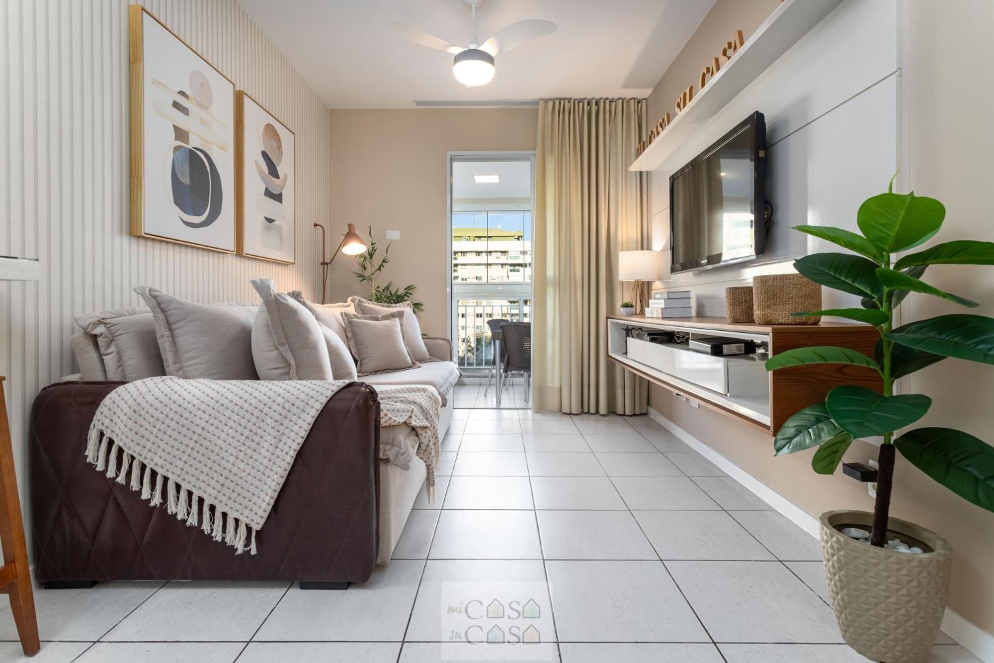 2 Quartos Com Varanda A 300M Riocentro Wi-Fi 120Mbps E Cozinha Completa - Condominio Com Piscina, Estacionamento, Portaria 24H E Parquinho Infantil - Apartamento Indicado Para Grupos, Hospedes A Trabalho E Criancas Río de Janeiro Habitación foto