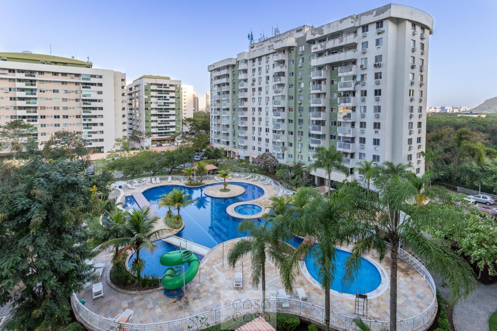 2 Quartos Com Varanda A 300M Riocentro Wi-Fi 120Mbps E Cozinha Completa - Condominio Com Piscina, Estacionamento, Portaria 24H E Parquinho Infantil - Apartamento Indicado Para Grupos, Hospedes A Trabalho E Criancas Río de Janeiro Exterior foto