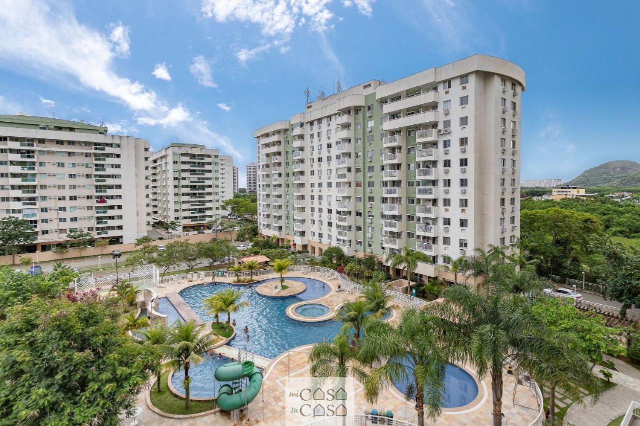 2 Quartos Com Varanda A 300M Riocentro Wi-Fi 120Mbps E Cozinha Completa - Condominio Com Piscina, Estacionamento, Portaria 24H E Parquinho Infantil - Apartamento Indicado Para Grupos, Hospedes A Trabalho E Criancas Río de Janeiro Exterior foto